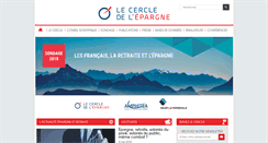 Desktop Screenshot of cercledelepargne.com